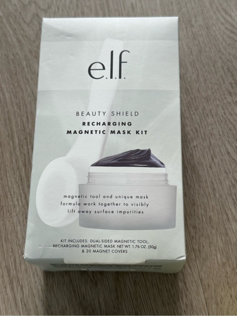 e.l.f. Beauty Shield Recharging Magnetic Mask Kit - Charcoal Gray